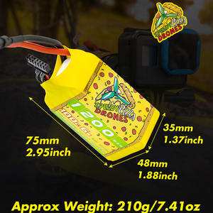 Cnhl <span class=keywords><strong>lipo</strong></span> סוללה <span class=keywords><strong>4S</strong></span> 6s 14.8v 22.2v 1100mah 1200mah 1300mah 1500mah 100c עם xt60 עבור <span class=keywords><strong>rc</strong></span> fpv מרובע קודר - Product Image 5