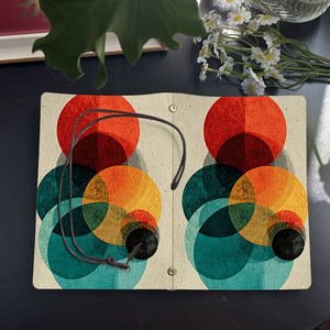 Cuaderno Vintage atemporal A6, diseño Retro, páginas en blanco, gran regalo de cumpleaños para personas mayores, adecuado para viajes de recuerdo de <span class=keywords><strong>vida</strong></span> - Product Image 4