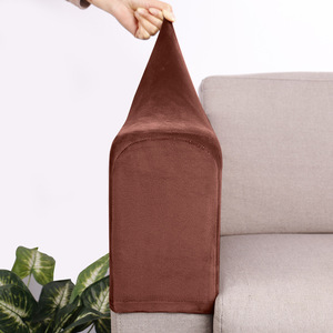 2 adet/takım sandalye sıkı mobilya kadife kol dayama ev & yaşam kanepe kol koruyucu kapakları kanepe kılıfı Slipcovers - Product Image 5