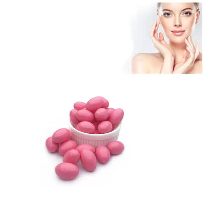 Pin sky — capsules de patchs éclaircissants 2 en 1, gélules de qualité supérieure pour le blanchiment de la peau, collagène glacé