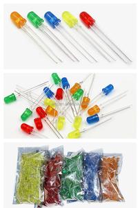 Wej Dip 3 mét 5 mét <span class=keywords><strong>Led</strong></span> Diode vàng màu xanh lá cây màu Đỏ màu xanh trắng khuếch tán rõ ràng hình bầu dục Vòng <span class=keywords><strong>LED</strong></span> giao thông ánh sáng 5 mét <span class=keywords><strong>Led</strong></span> Diode ánh sáng - Product Image 6