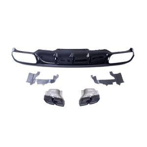 Pour Mercedes Benz Classe E W213 amélioré E63 Kit de pare-chocs arrière diffuseur arrière version administrative Kit de carrosserie - Product Image 4