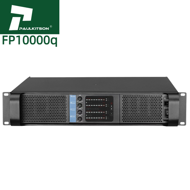 FP10000Q Class Td Pro Audio Power Amplifier 10000W/20000W 4-Channel Metal Professional Sound Equipment
