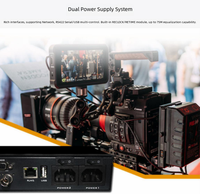 Processeur vidéo matriciel Devicewell 4K60 10x10 10 entrées 10 sorties, routage flexible, contrôle du réseau IP, garantie de 3 ans
