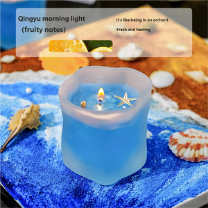 Nouvelles bougies parfumées sur le thème de l'océan 2026 avec coquillages, bougies en gel de coquillages océaniques faites à <span class=keywords><strong>la</strong></span> main, coffrets cadeaux pour filles - Product Image 5