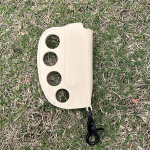 YY Outdoor Camping Aansteker Beschermhoes Knuckle Model Persoonlijke Sleutelhanger Gereedschap Aansteker Lederen Etui - Product Image 2