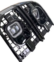 Convient pour Land Rover Defender 90 110 130, feux de brouillard LED blancs avant, feux de brouillard LED jaunes, feux de signalisation carrés gauche et droite