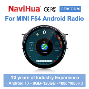 Autoradio Android Navihua avec écran rond de 12 pouces, CarPlay, navigation GPS pour BMW MINI F54 F55 F56 F60 NBT EVO - Product Image 4