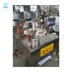 automatic rotary Coffee Capsule Filling sealing Machine with LCD touch screen