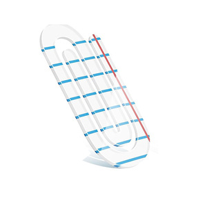 Clips con diseño de lápiz personalizado y marcapáginas acrílicos, cuaderno en forma de corazón para sublimación, papelería decorativa, regalos - Product Image 6