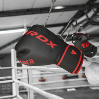 Gants de boxe d'entraînement professionnels Razorts International RBG-004 en cuir PU léger avec sangle de poignet réglable à enfiler