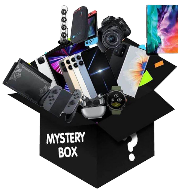 AilesTecca Women's Electronics Mystery Box 5G Smartphone and Mobile Phone Surprise High Quality Mystery Boxes for Collecting