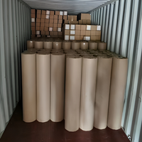 Kertas Sublimasi Ultra Ringan 35gsm 40gsm 50gsm Gulungan, Efisiensi Metraj Tinggi, Kertas Transfer Panas untuk Produksi Industri Massal