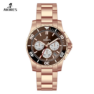 Orologio Cronografo Automatico da Uomo di Alta Qualità con Quadrante Panda, Movimento al Quarzo, Vetro Zaffiro, Cassa in Acciaio Inossidabile, Lancette alla Moda - Product Image 5