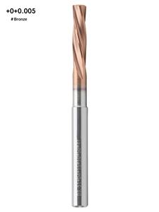 Alesatore per Mancini con Gambo Fisso in Acciaio al Tungsteno Rivestito, HRC 60, Angolo 60, Gambo Grande 0.5-4.09 - Product Image 1