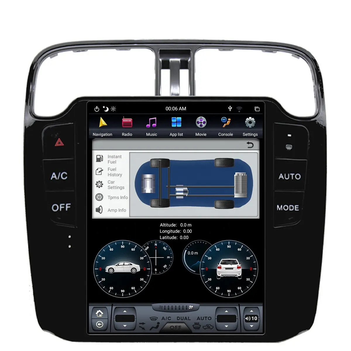 Volkswagen POLO 2011-2018 için Android multimedya GPS navigasyon araba oyuncu otomobil radyosu DSP IPS Stereo kafa ünitesi