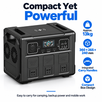 Générateur Solaire Portable 1500W LiFePO4, Station d'Énergie à Onde Sinusoïdale Pure MPPT pour la Maison, le Camping en Extérieur, les Véhicules Récréatifs, OEM ODM