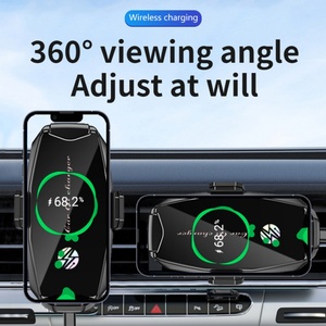 ตัวยึดระบบนำทางไร้สาย15W สำหรับรถยนต์ระบบสุญญากาศด้วยไฟฟ้าแบบบางพิเศษ - Product Image 4