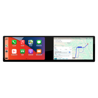 Reproductor de DVD para coche universal con Android 13, pantalla IPS, WiFi, Carplay inalámbrico, Android Auto, 8 núcleos, pantalla dual universal, estéreo para coche 2DIN