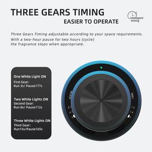 Difusor de Aroma Ultrasónico Eléctrico Inteligente de 20 ml, Aleación de Aluminio, Sin Agua, Aromaterapia Recargable, Luz LED - Product Image 5