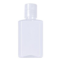 Vente en gros de flacons de gel désinfectant pour les mains en plastique PET portables de 50 ml pour l'utilisation de parfum