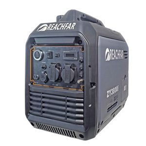 Outdoor Silent Generator Grey Portable <b>Gasoline</b> for Car Air Conditioner Charging 004-007 Reliable Backup Power Provides Stable E - Product Image 4