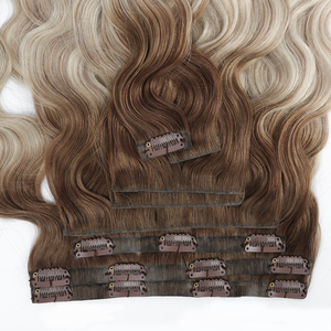 Nuovo Design 2025: Extension per Capelli Invisibili con Clip, Peso Elevato 200g, Più Invisibili e Utilizzabili nella Parte della Linea del Capello - Product Image 2