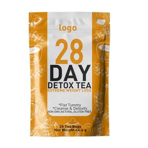 Thé détox 28 jours pour ventre plat Thé traditionnel chinois pour perte de poids Régime amincissant Tisane pour perte de poids - Product Image 4