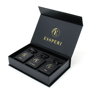 Caja de papel rígida con forma de libro de lujo personalizada, Cajas de Regalo magnéticas de embalaje de cartón con inserto de espuma EVA - Product Image 5