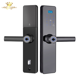 Bán Dẫn Hoàn Toàn Tự Động Mật Khẩu Khóa Thông Minh Trang Chủ Bảo Mật Cửa Khóa Vân Tay - Product Image 3