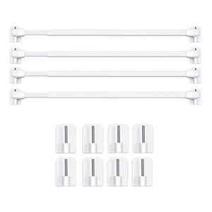 Free Combination Creative <b>Light</b> Luxury Black Art Deco Aluminum <b>Pole</b> Extended Curtain Bracket ZF Global Export - Product Image 1