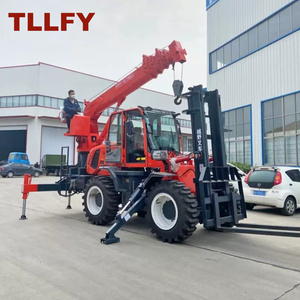 3.5-Ton Integrated TLLFY Factory Direct Sale Four-Wheel Drive Off-Road Forklift - Product Image 3