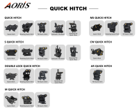 Vente en gros de supports de fixation rapide hydrauliques MS01 MS03 MS08 pour excavatrices de 1 à 10 tonnes