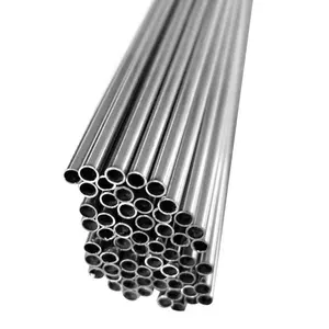 Tubos cromáticos de aleación de acero, tubos de acero sin costuras, pintura de carbono, doble Butt, 4130