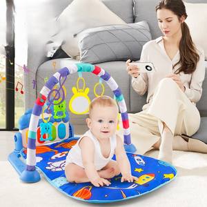 Tapis d'éveil musical pour bébé avec <span class=keywords><strong>piano</strong></span> à pédales, jouet pour nouveau-né, tapis <span class=keywords><strong>de</strong></span> jeu pour bébé, tapis <span class=keywords><strong>de</strong></span> jeu pour bébé pour le temps sur le ventre, tapis <span class=keywords><strong>de</strong></span> jeu pour bébé pour enfants - Product Image 2