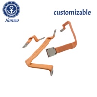 Manchon de connexion pour câble en cuivre et aluminium, embout de raccordement, connecteur à sertir étamé