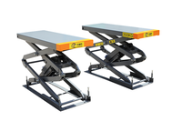 Pont élévateur hydraulique à ciseaux pour garage / Pont élévateur à ciseaux pour voiture 4 tonnes / Pont élévateur auto à ciseaux haute performance 220V