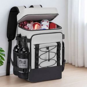 Hot Selling Leakproof Thermal Picnic Lunch Bag Food Delivery Outdoor Camping <b>Cooler</b> <b>Backpack</b> With Free Logo - Product Image 2