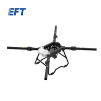 Châssis de drone EFT Quadcopter X2800, capacité de charge lourde de 200 kg à 300 kg, avec compartiment à batterie de grande taille, prend en charge la double batterie