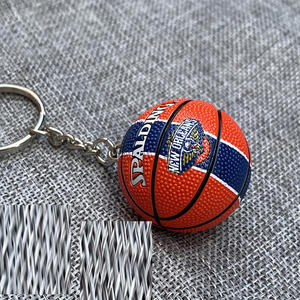 พวงกุญแจบาสเก็ตบอล โคบี้ เจมส์ เน็ต ร็อคเก็ต คลับ ทีม พิมพ์ลาย PVC บาสเก็ตบอลจิ๋ว ของที่ระลึกกีฬา ของขวัญ พวงกุญแจ - Product Image 6