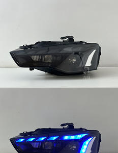 Feux avant LED SJC Aud I A5 S5 2011-2016, animation de démarrage bleue, 6000K, 12V, 36W, 6000 lm, nouveau, rénovation/mise à niveau - Product Image 4