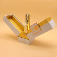 Emballage cadeau de Noël de luxe Parfum Maquillage Bijoux Cosmétiques Boîtes en papier Premium Magnétique Rigide Laminage brillant Gaufrage
