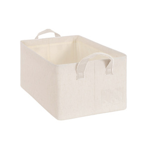 26L Tianshan Cotton Linen Mới Trung Quốc Phong Cách Đứng Có Thể Gập Lại Quần Áo Hộp Lưu Trữ Cho Áo Len Phòng Khách - Product Image 2