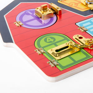 2026 nuevo producto cerrajero inteligente bloqueo Picking desafío cognición Digital Animal iluminación ejercicio habilidades motoras finas - Product Image 4