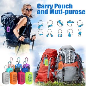 Customized Towel Ice Sports Travel Outdoor Portable Cooling Instant Microfiber Cooling Towel - Product Image 3