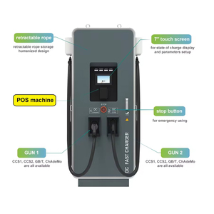 Estação de Carregamento Modular de Alta Segurança DC 240kW, Direta da Fábrica, para Veículos Elétricos (EVs) - Product Image 4