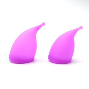 Serviettes hygiéniques en Silicone pour femmes, bonnet menstruel, serviette médicale, pliable, pour filles, Collection du sang - Product Image 4
