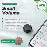 SQS OEM/ODM GF11 Mini GPS Tracker en temps réel Aimant en forme de pièce de monnaie pour la décoration de poche et de clé pour les enfants et les personnes âgées