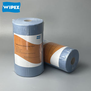 Промышленное чистящее полотенце WIPEX, одноразовые салфетки без ворса, рулон для салфеток из нетканого полотна - Product Image 3