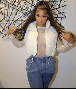 Offre Spéciale réversible sans manches bouffée manteau femmes coton bulle <span class=keywords><strong>veste</strong></span> manteaux dames coton contraste couleur bouffant gilet - Product Image 4